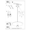 Lampa wisząca FLAVIO biała SL.0852 - Sollux - obrazek 5