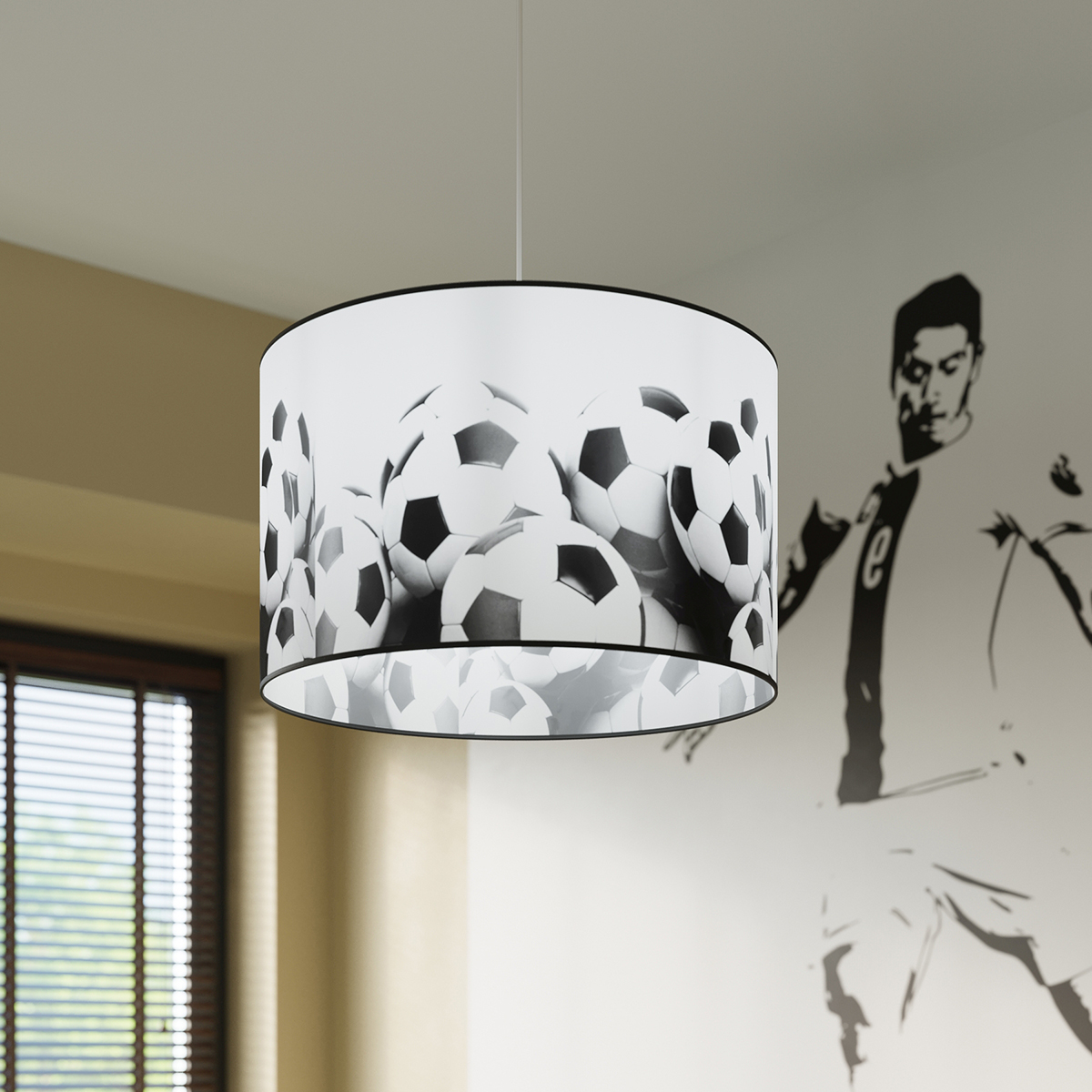 Lampa wisząca FOOTBALL B 40 SL.1427 - Sollux - obrazek 8