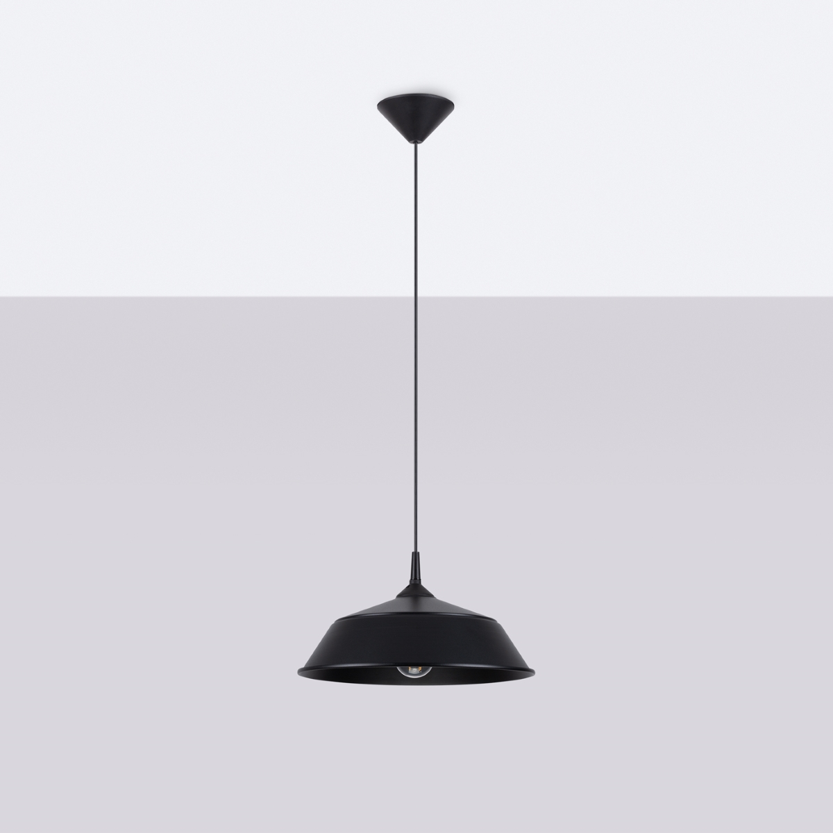 Lampa wisząca FRIKA czarna SL.1328 - Sollux - obrazek 2