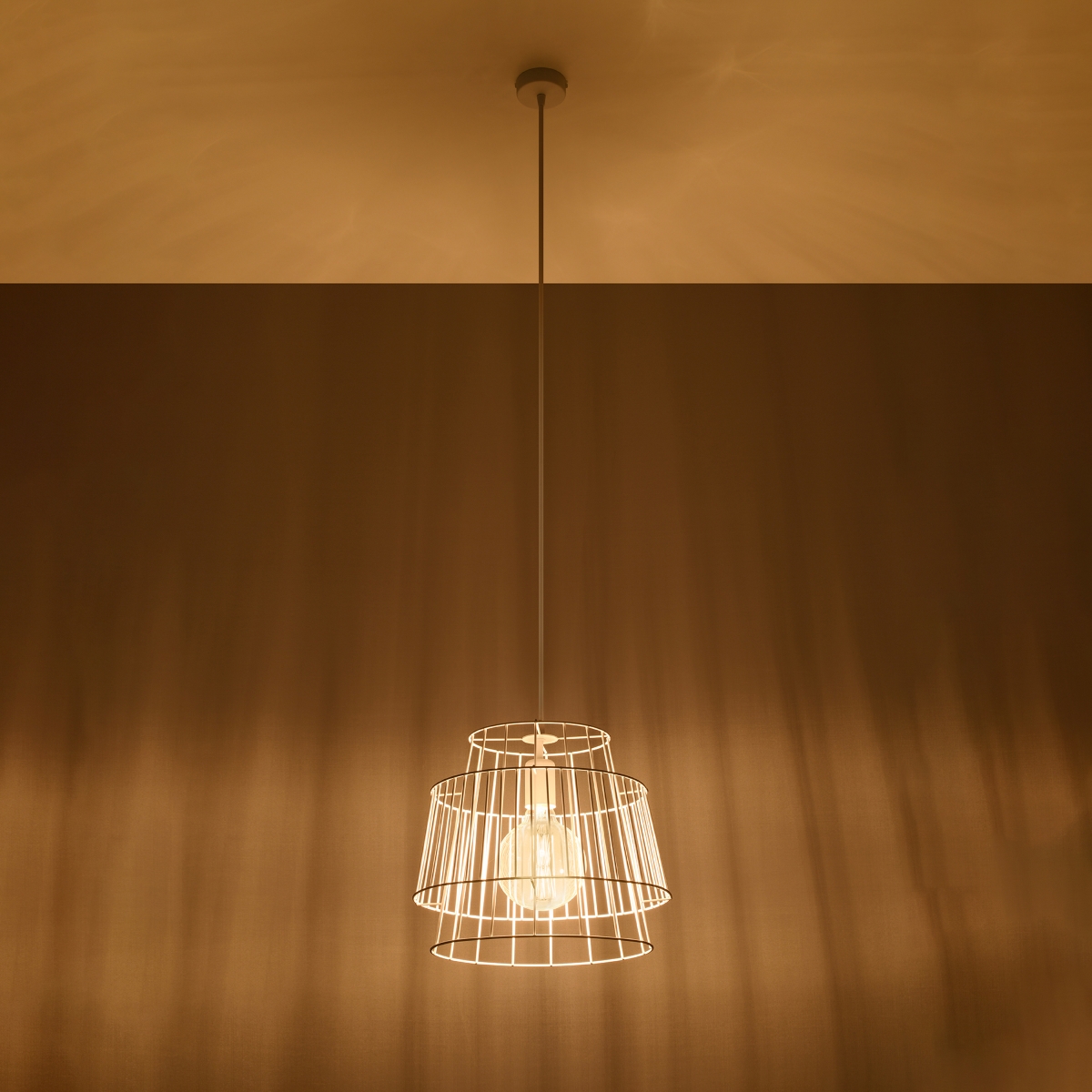 Lampa wisząca GATE biały SL.0662 - Sollux - obrazek 3