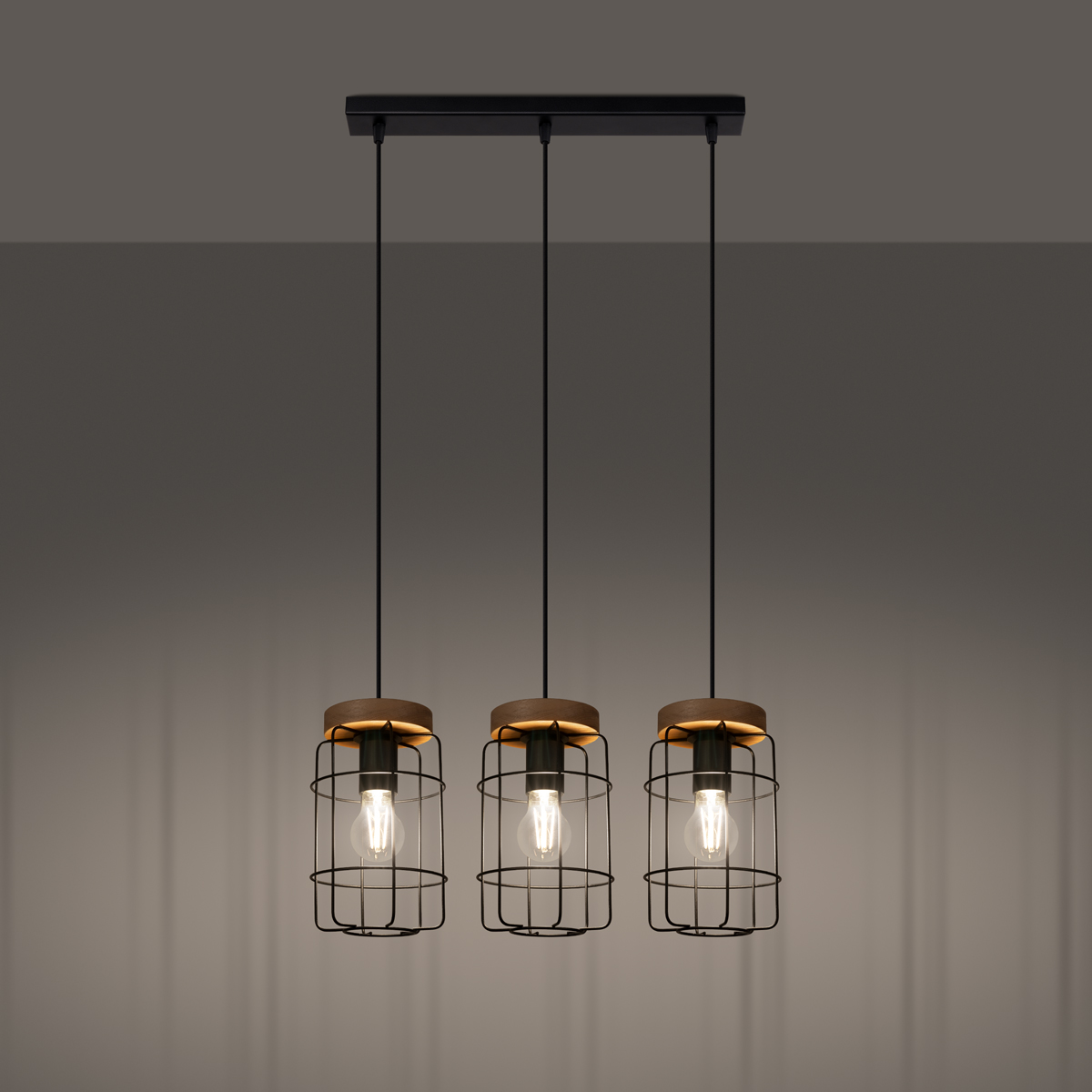 Lampa wisząca GOTTO 3L SL.1264 - Sollux - obrazek 3