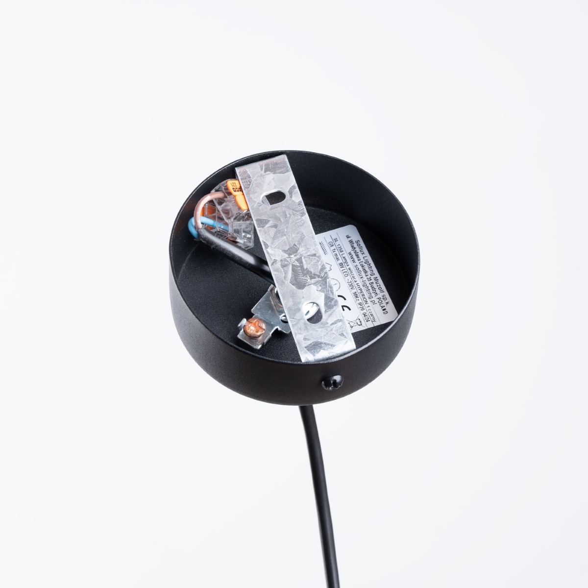 Lampa wisząca HYPERION 1 czarny SL.1358 - Sollux - obrazek 4