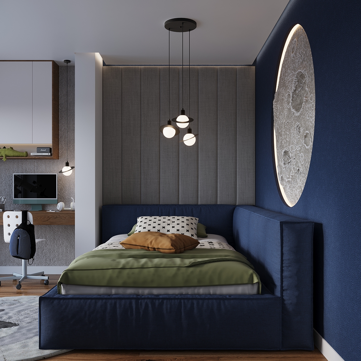 Lampa wisząca HYPERION 1 czarny SL.1358 - Sollux - obrazek 15