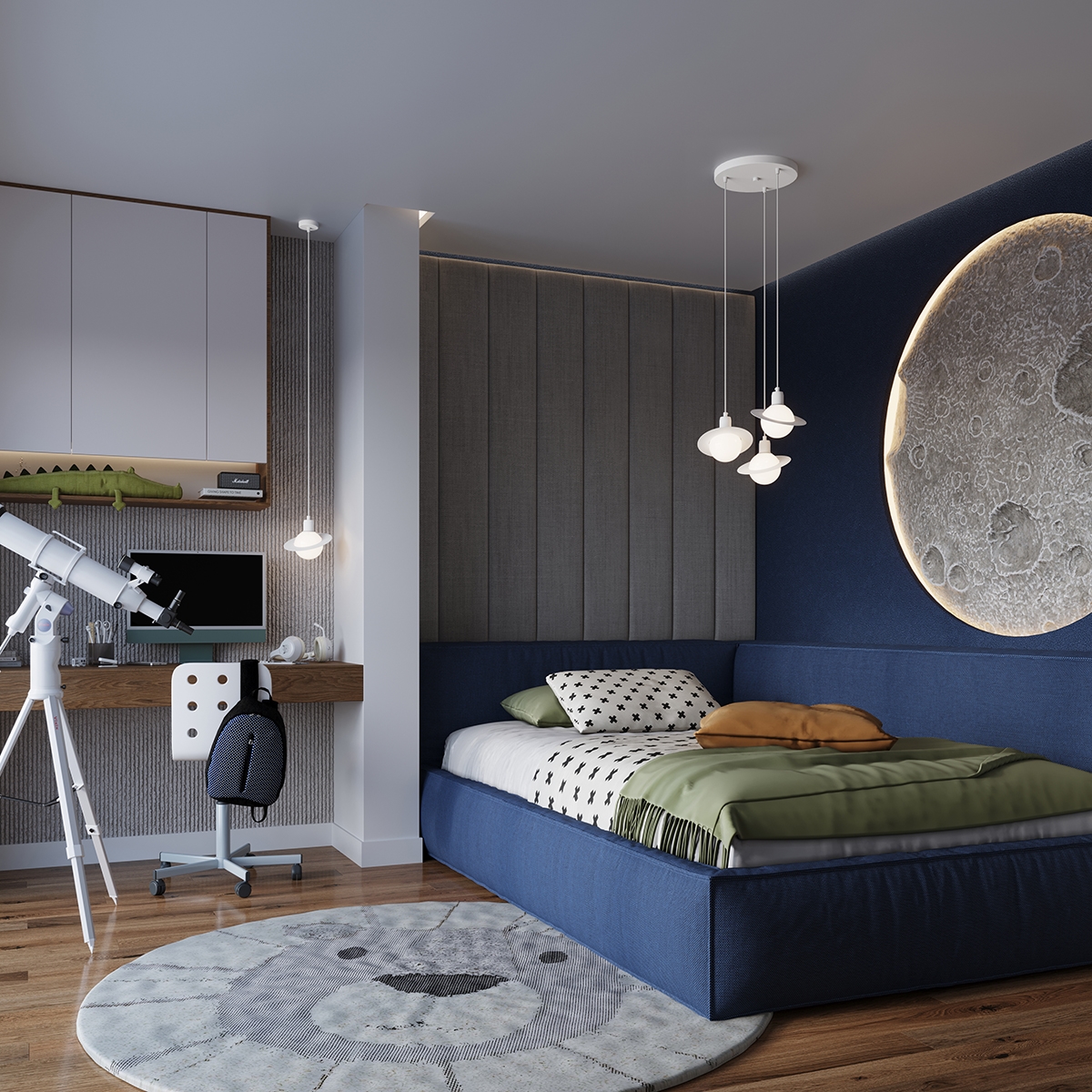 Lampa wisząca HYPERION 3P biały SL.1357 - Sollux - obrazek 16