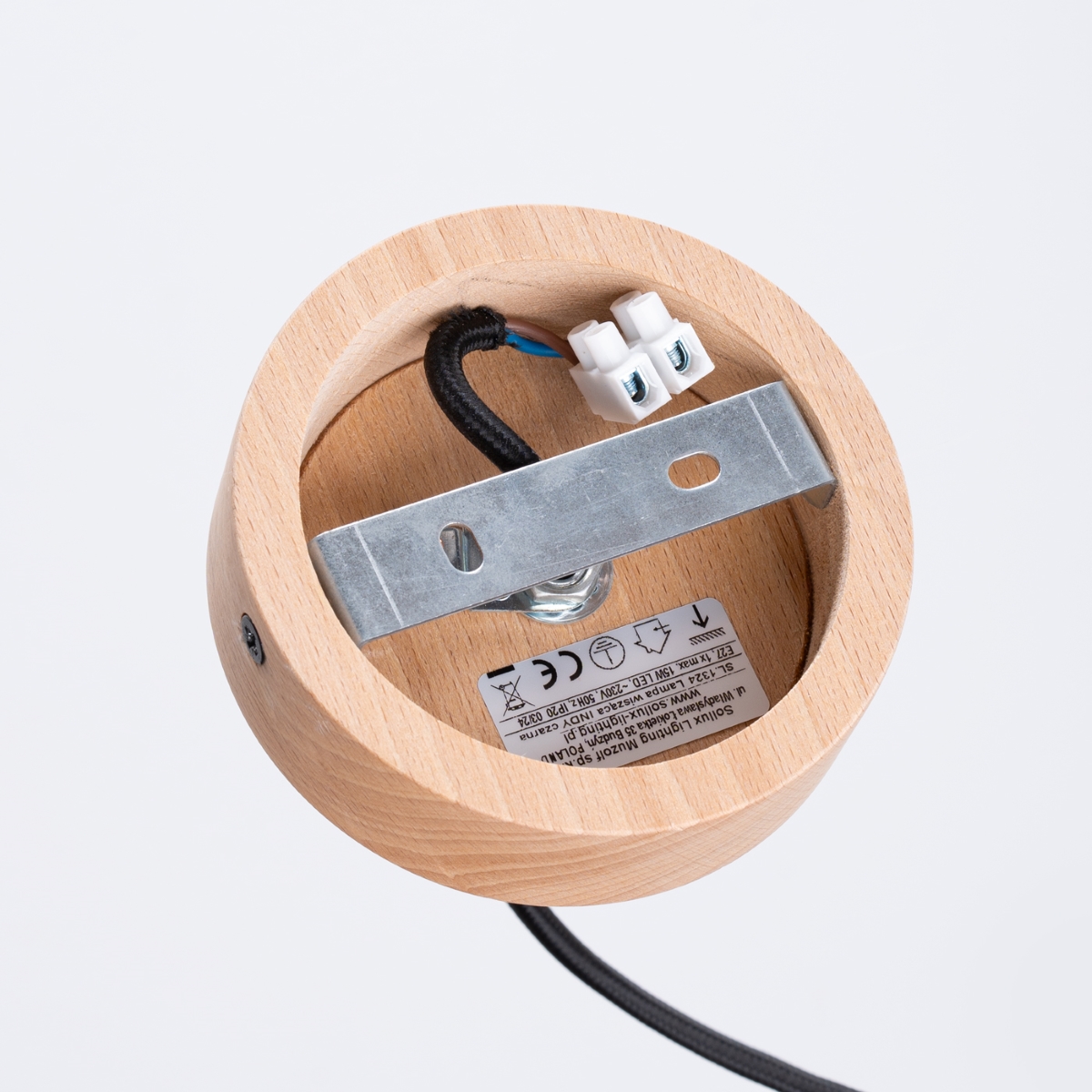 Lampa wisząca INDY czarna SL.1324 - Sollux - obrazek 4