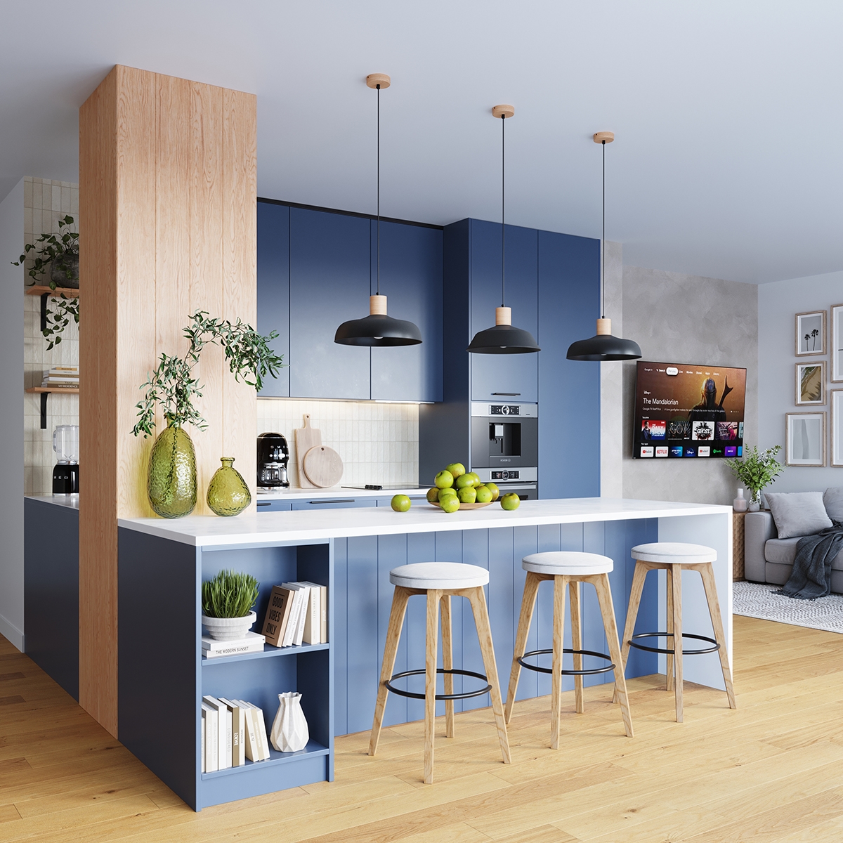 Lampa wisząca INDY czarna SL.1324 - Sollux - obrazek 19