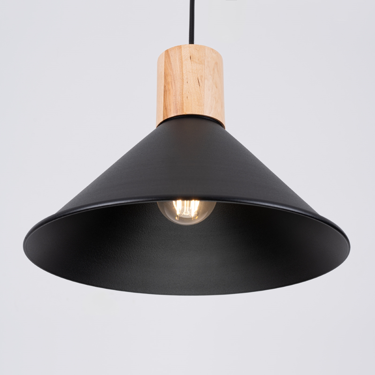 Lampa wisząca JAGA czarna SL.1320 - Sollux - obrazek 11