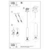 Lampa wisząca LAGOS 1 beżowa SL.1479 - Sollux - obrazek 9