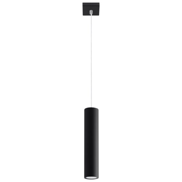 Lampa wisząca LAGOS 1 czarny SL.0327 - Sollux