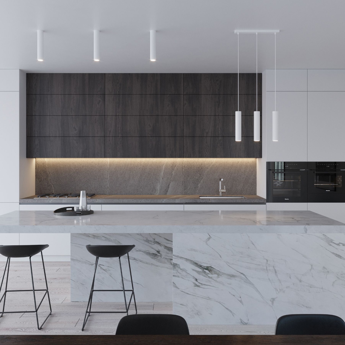 Lampa wisząca LAGOS 3L biały SL.0325 - Sollux - obrazek 7