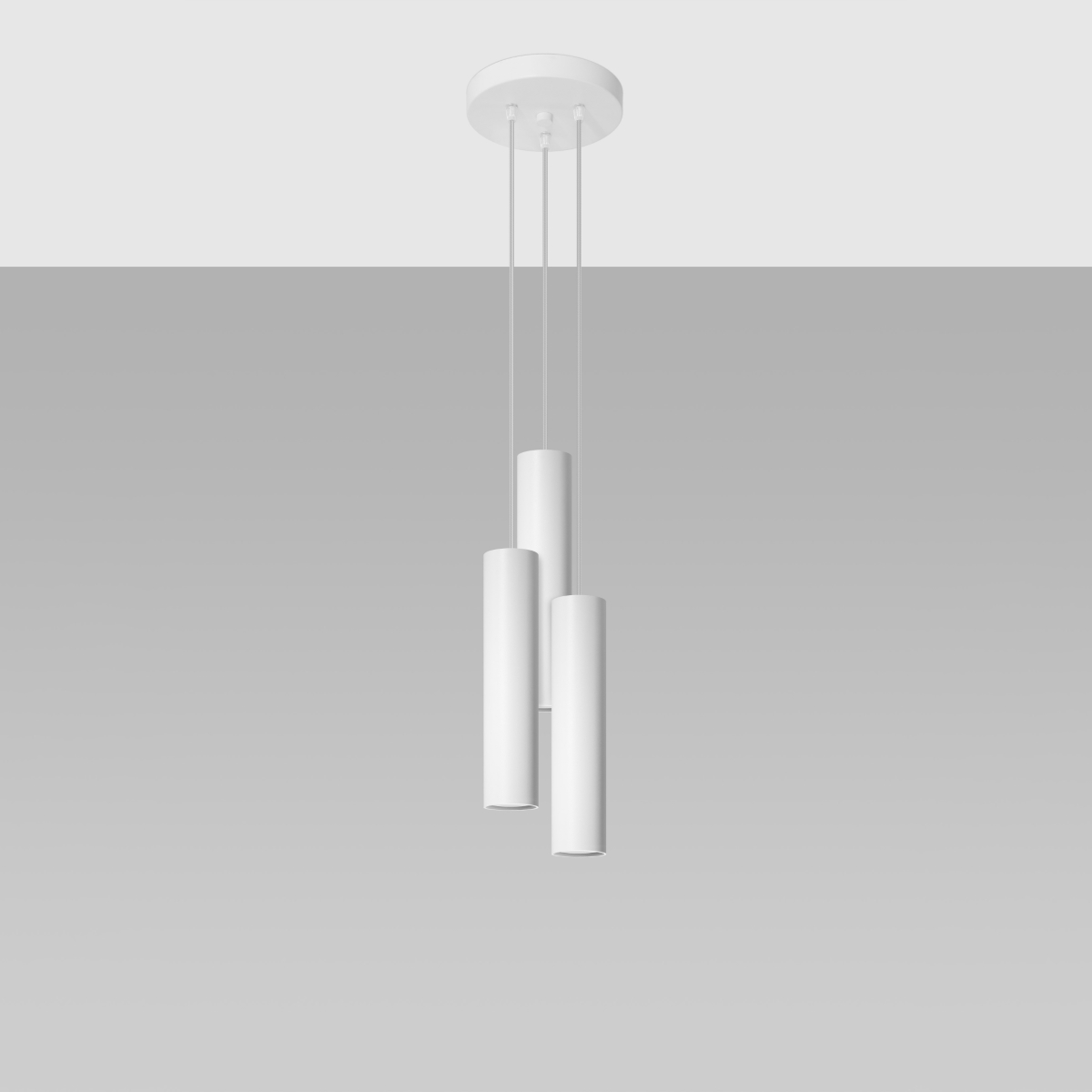 Lampa wisząca LAGOS 3P biały SL.1078 - Sollux - obrazek 2