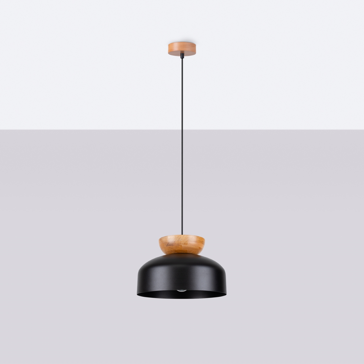 Lampa wisząca MARION czarna SL.1351 - Sollux - obrazek 2