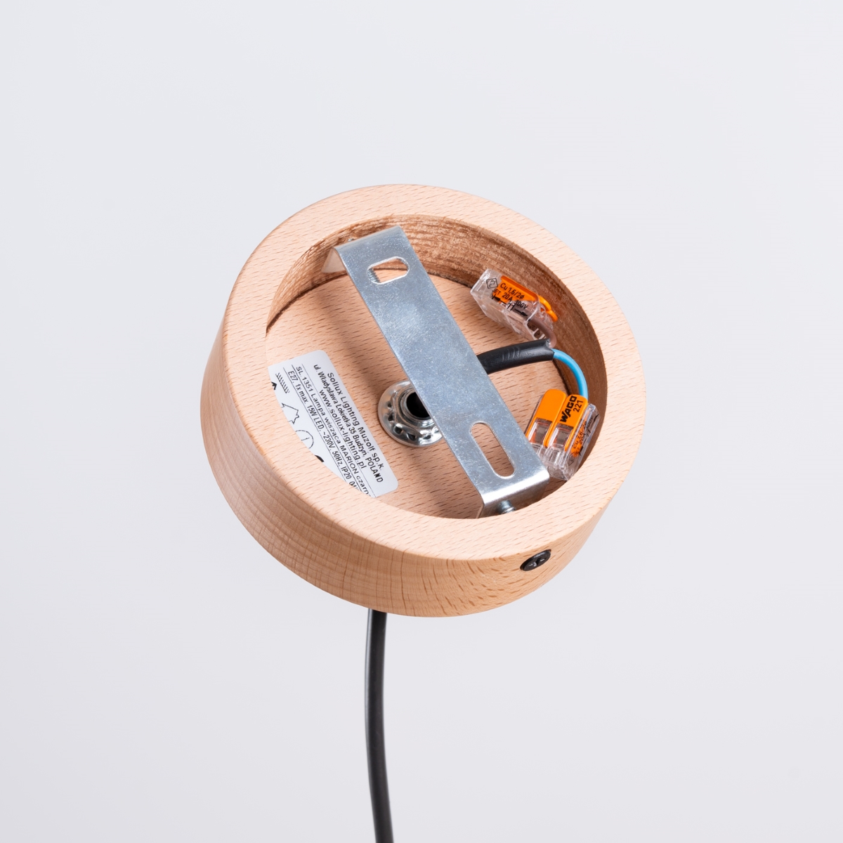 Lampa wisząca MARION czarna SL.1351 - Sollux - obrazek 4