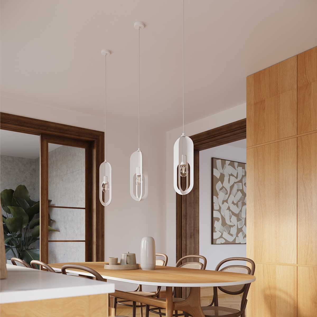 Lampa wisząca NICUS 3P biała SL.1361 - Sollux - obrazek 16