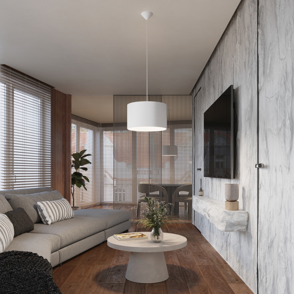 Lampa wisząca NOVA 30 biała SL.1403 - Sollux - obrazek 10