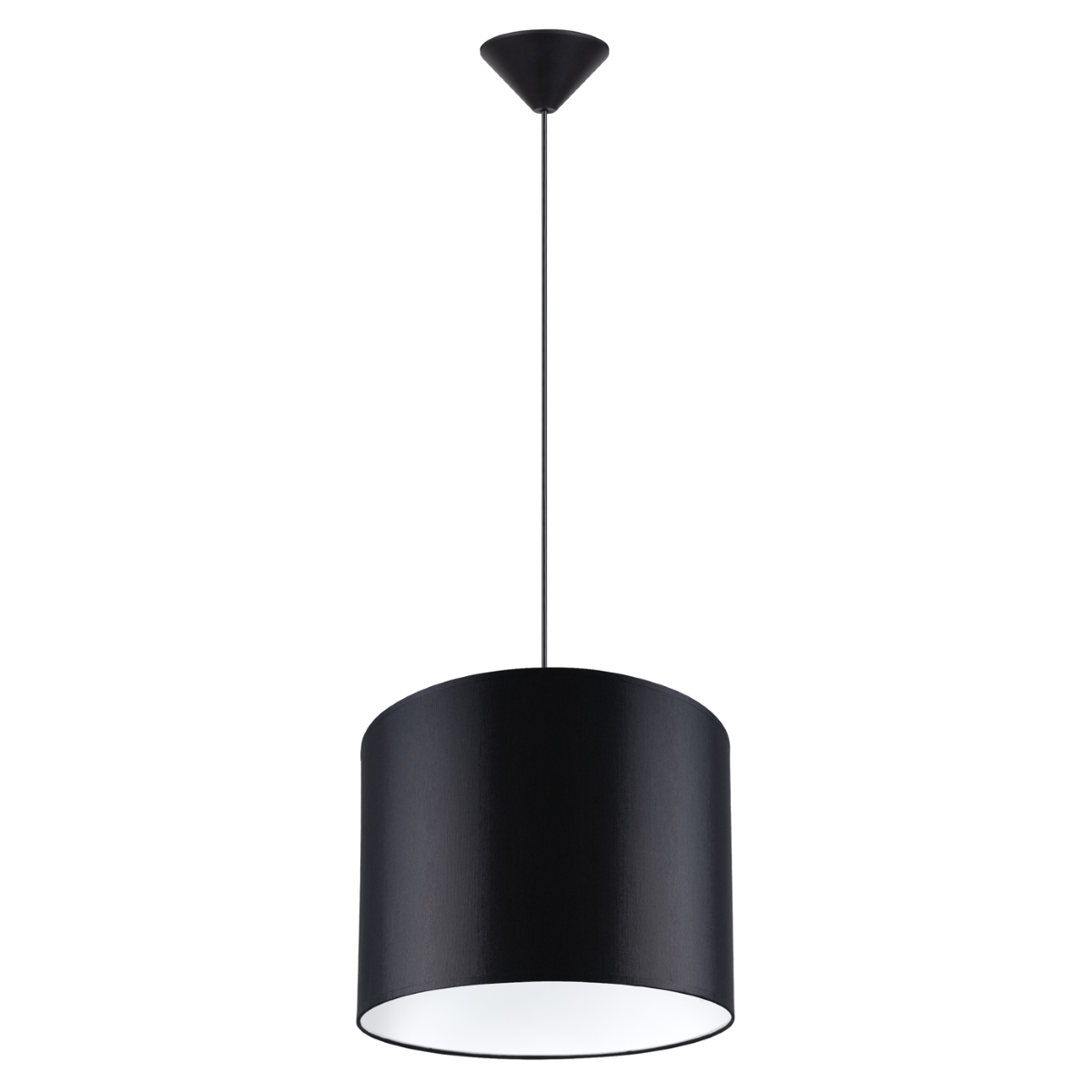 Lampa wisząca NOVA 30 czarna SL.1405 - Sollux