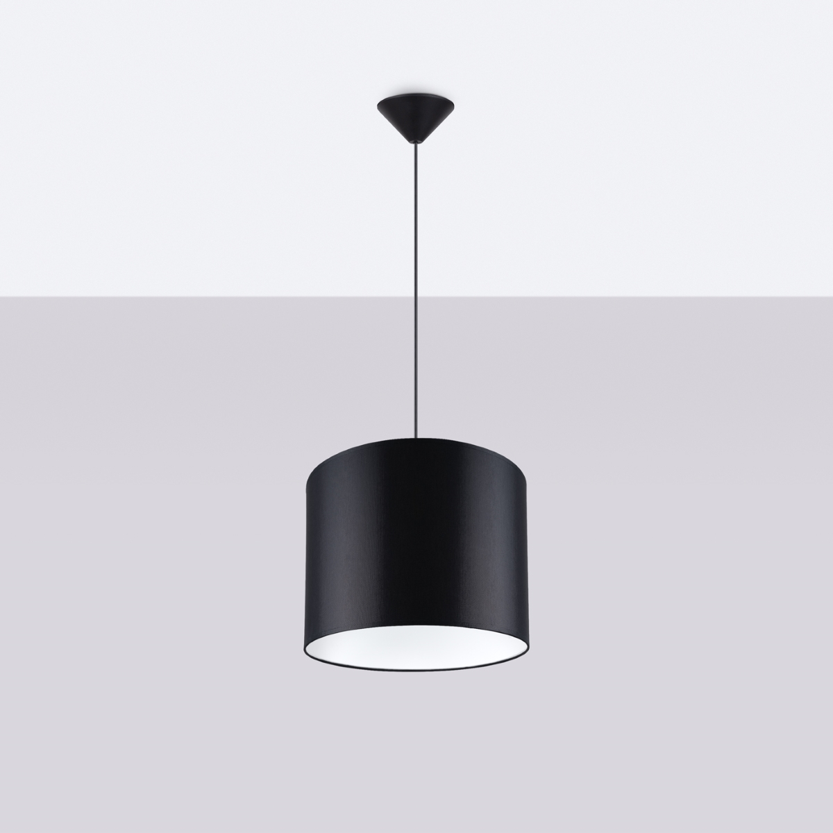 Lampa wisząca NOVA 30 czarna SL.1405 - Sollux - obrazek 2