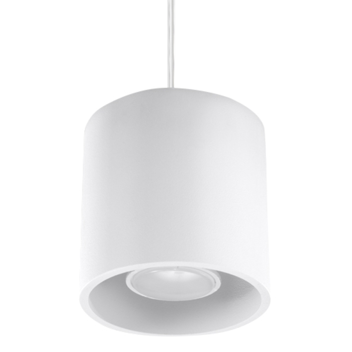 Lampa wisząca ORBIS 1 biały SL.0053 - Sollux