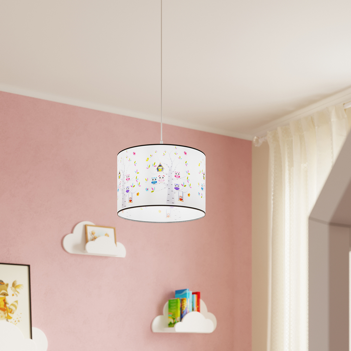 Lampa wisząca OWLS 30 SL.1422 - Sollux - obrazek 8