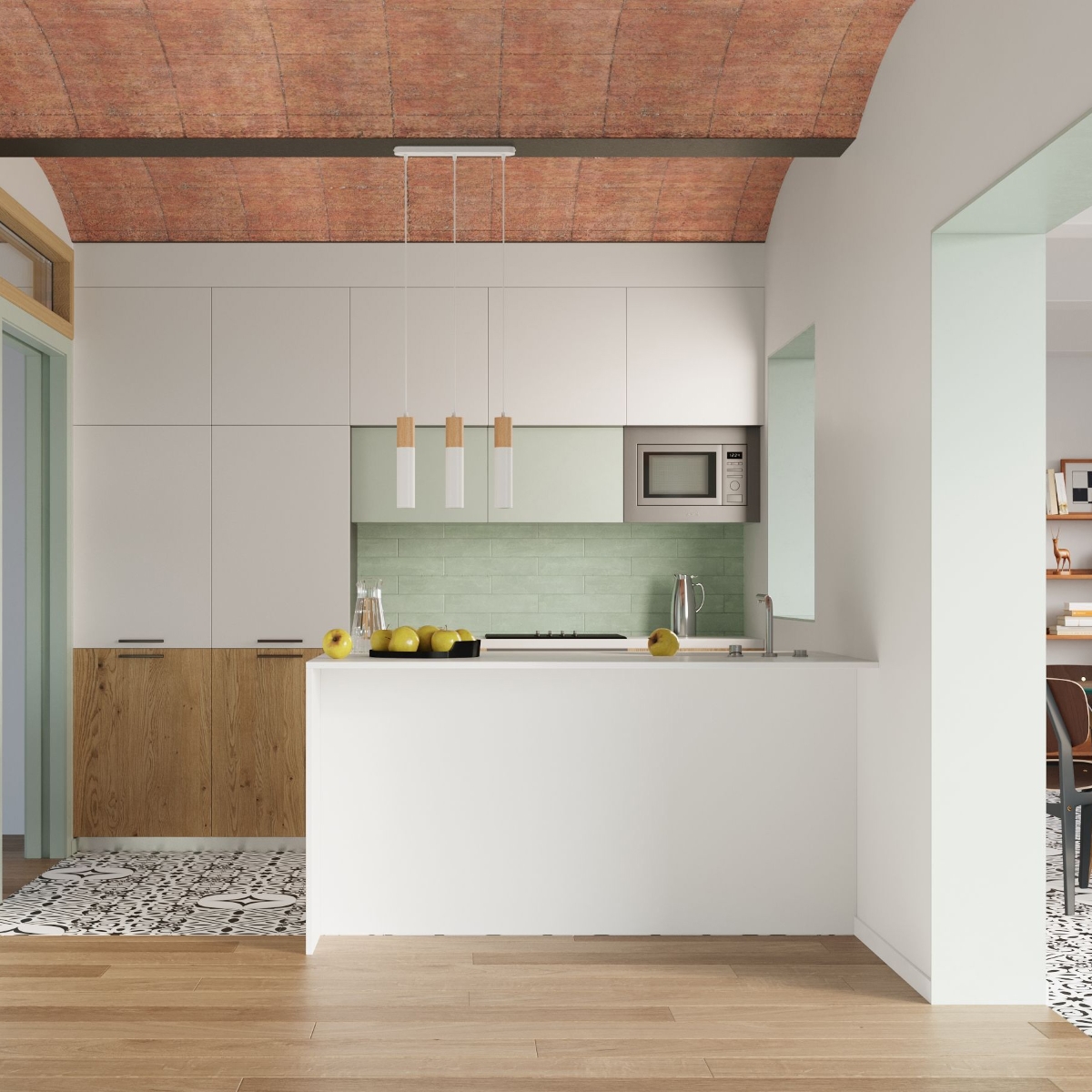 Lampa wisząca PABLO 2 biała SL.0629 - Sollux - obrazek 6