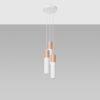 Lampa wisząca PABLO 3P biała SL.1013 - Sollux - obrazek 2