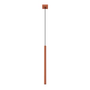 Lampa wisząca PASTELO 1 ochra czerwona SL.1524 - Sollux