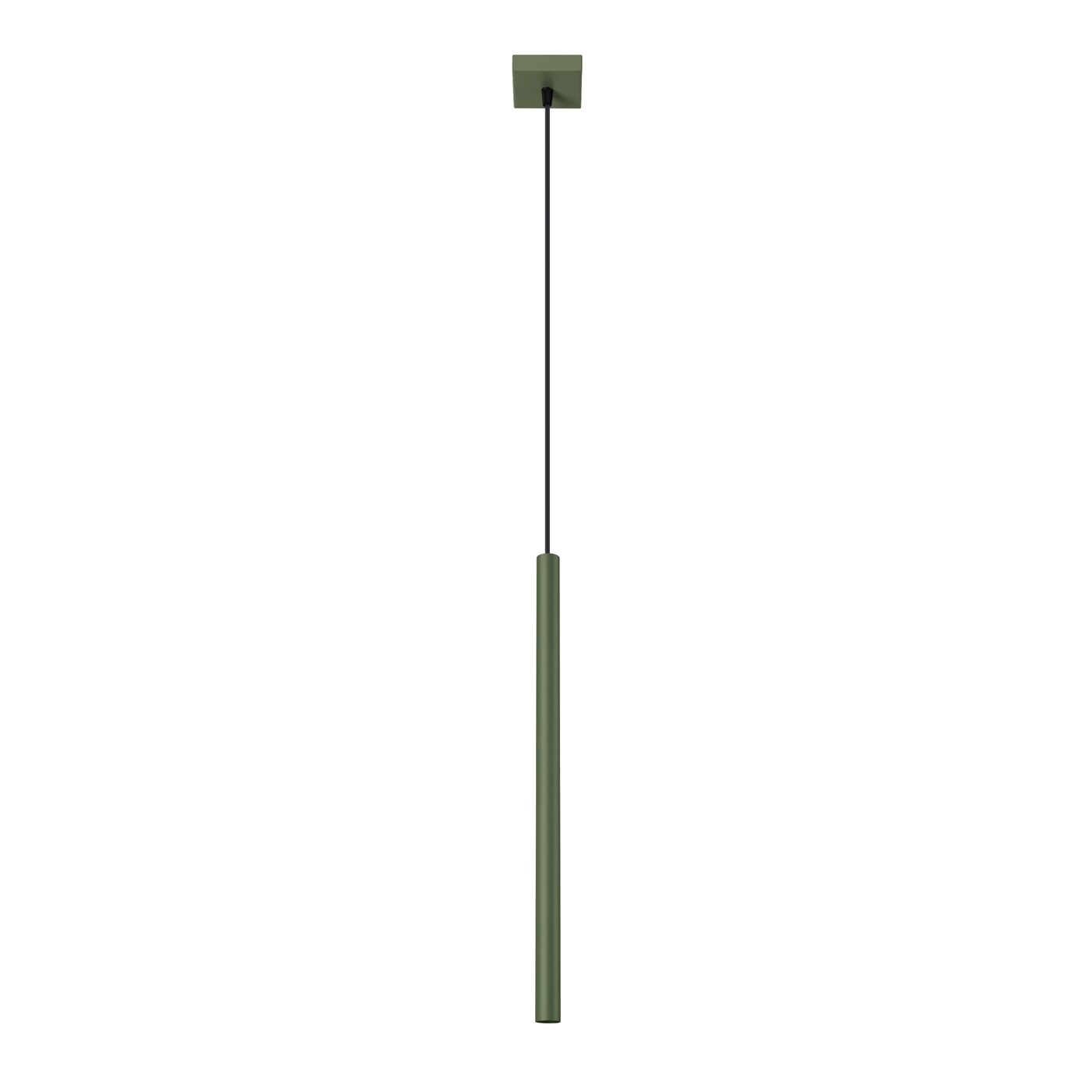 Lampa wisząca PASTELO 1 zielona oliwka SL.1518 - Sollux