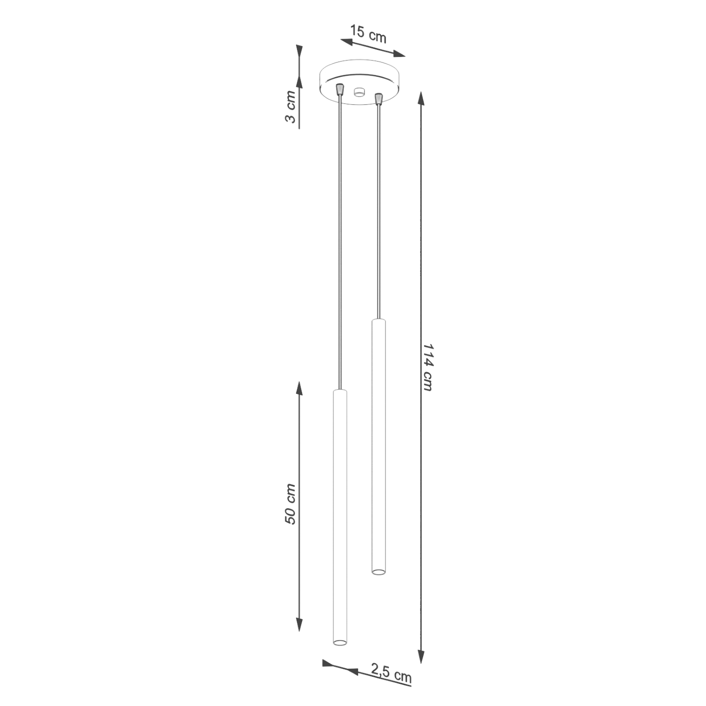 Lampa wisząca PASTELO 2 beżowa SL.1513 - Sollux - obrazek 5