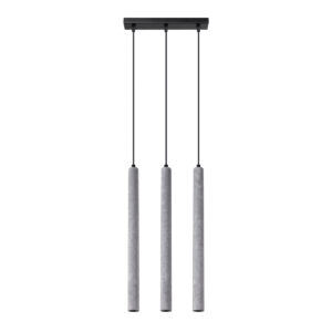 Lampa wisząca PASTELO 3L beton SL.1272 - Sollux