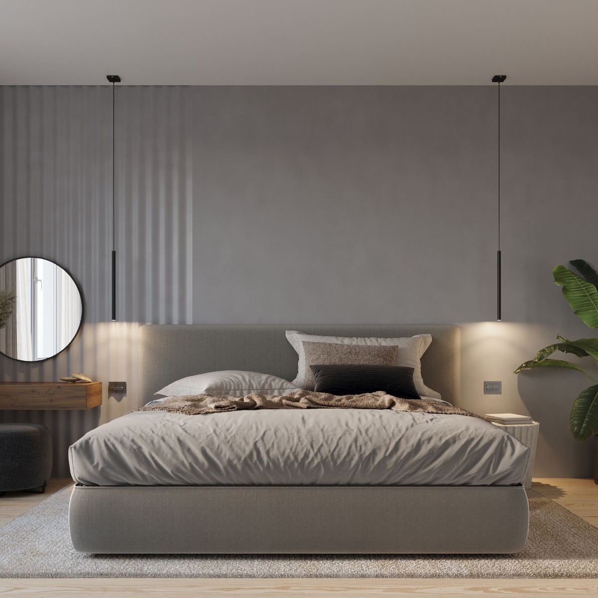 Lampa wisząca PASTELO 5 czarna SL.0472 - Sollux - obrazek 7