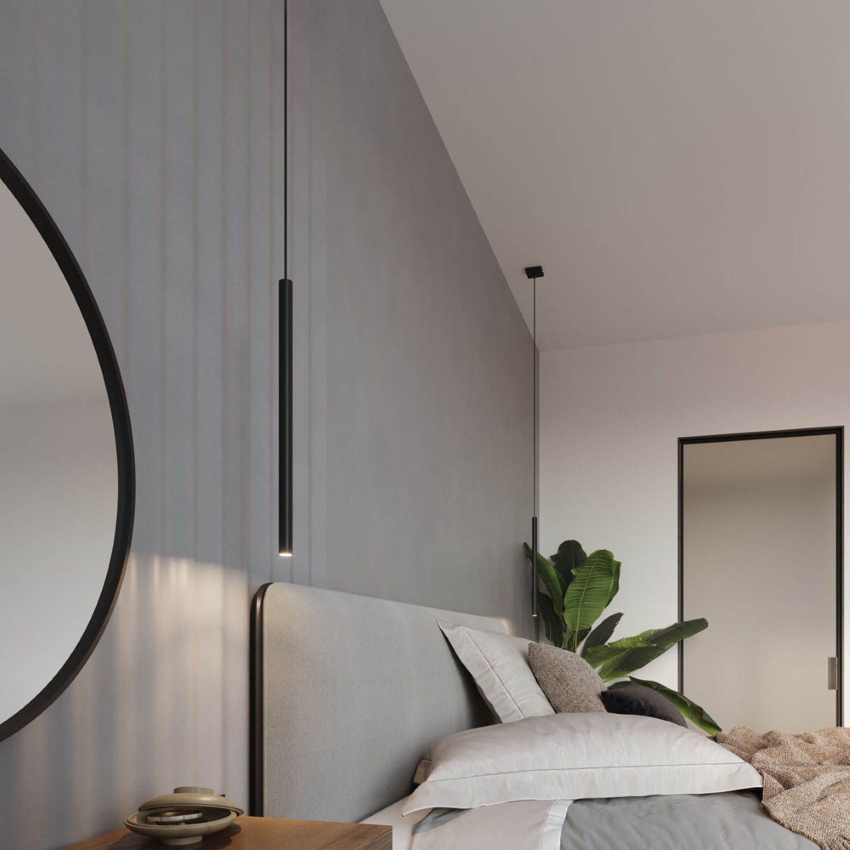 Lampa wisząca PASTELO 5 czarna SL.0472 - Sollux - obrazek 8