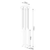Lampa wisząca PASTELO 5P biała SL.1175 - Sollux - obrazek 5