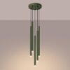 Lampa wisząca PASTELO 5P zielona oliwka SL.1522 - Sollux - obrazek 3