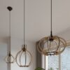 Lampa wisząca POMPELMO naturalne drewno SL.0393 - Sollux - obrazek 8