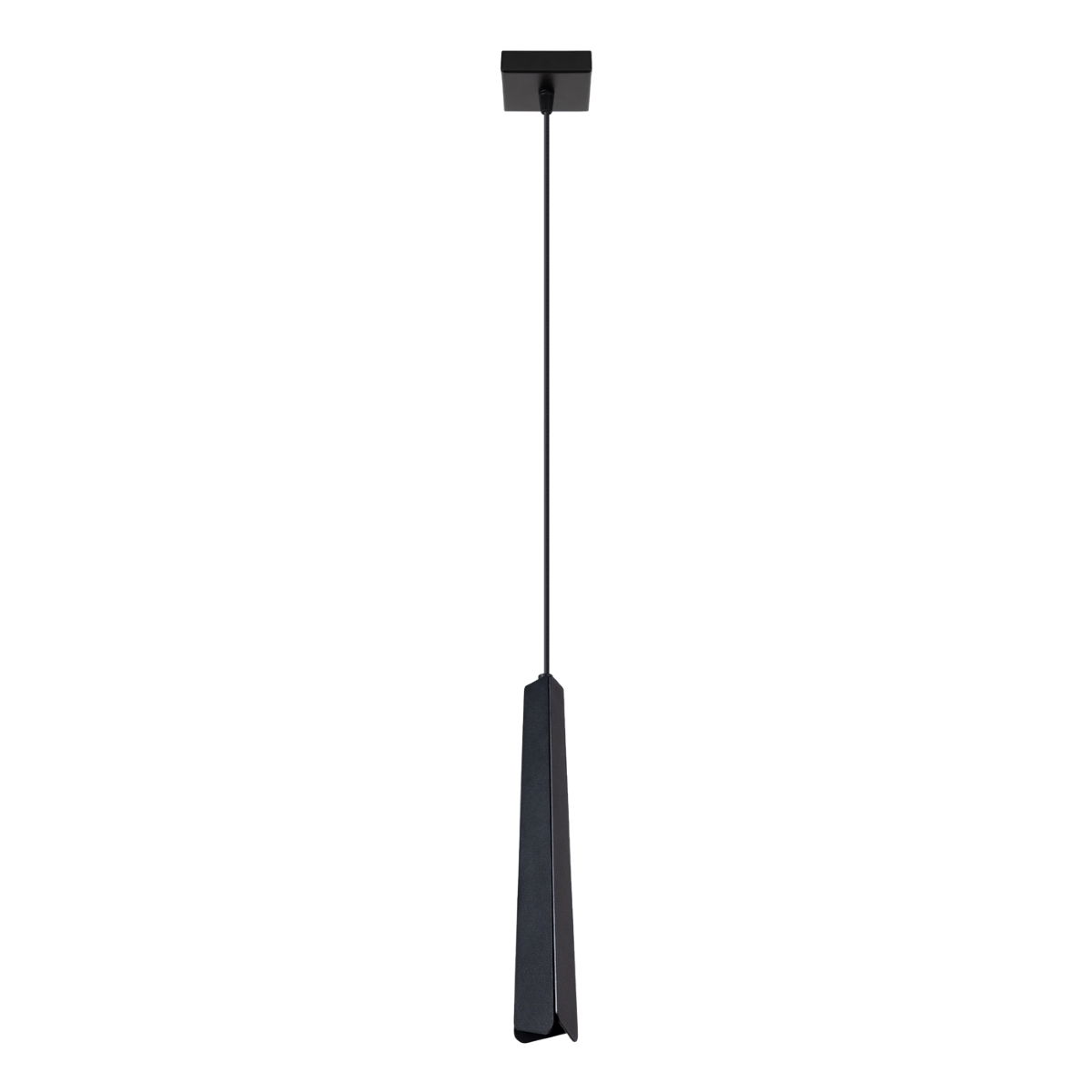 Lampa wisząca PRYSM 1 czarna SL.1400 - Sollux