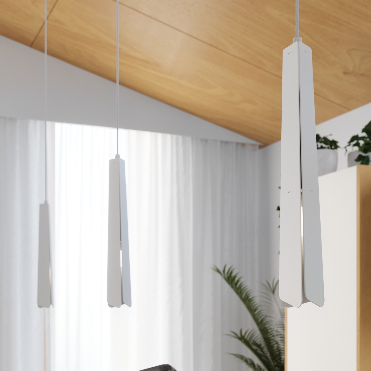 Lampa wisząca PRYSM 3L biała SL.1399 - Sollux - obrazek 18