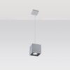 Lampa wisząca QUAD 1 szary SL.0061 - Sollux - obrazek 2