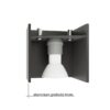 Lampa wisząca QUAD 1 szary SL.0061 - Sollux - obrazek 4