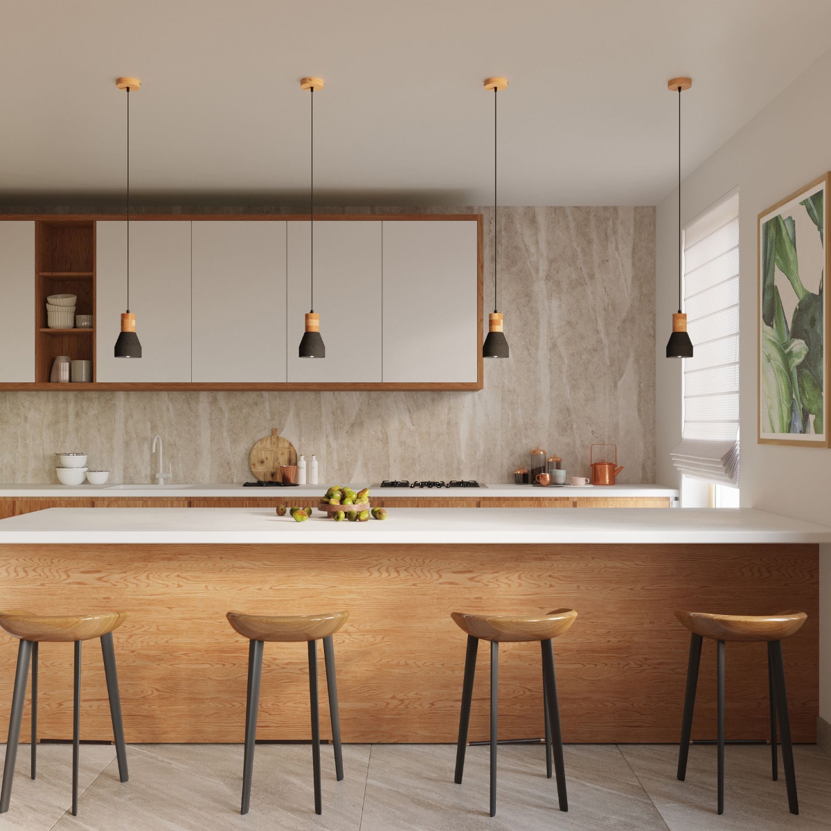 Lampa wisząca QUBIC czarna SL.0963 - Sollux - obrazek 7