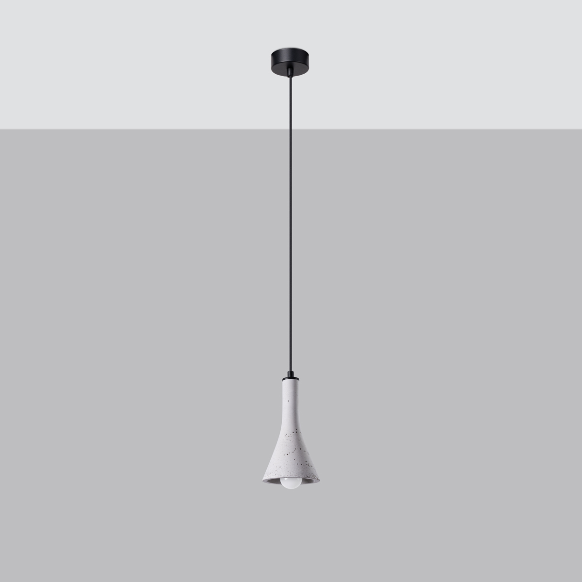 Lampa wisząca REA 1 beton SL.1223 - Sollux - obrazek 2