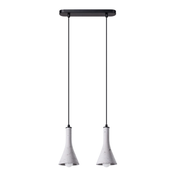 Lampa wisząca REA 2 beton SL.1224 - Sollux