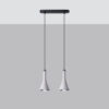 Lampa wisząca REA 2 beton SL.1224 - Sollux - obrazek 2