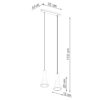 Lampa wisząca REA 2 beton SL.1224 - Sollux - obrazek 5