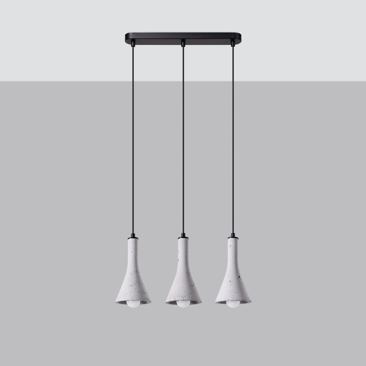 Lampa wisząca REA 3L beton SL.1225 - Sollux - obrazek 2