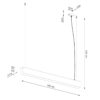 Lampa wisząca SPARK czarna SL.1395 - Sollux - obrazek 13