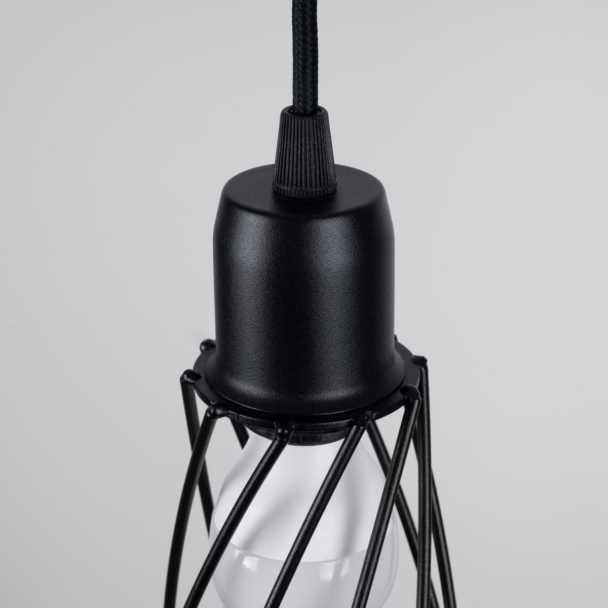 Lampa wisząca SUBA 1 czarna SL.1165 - Sollux - obrazek 4