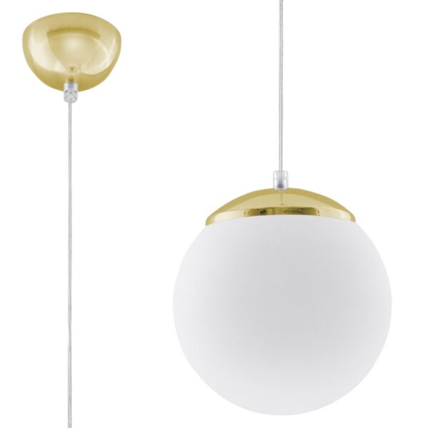 Lampa wisząca UGO 20 złota SL.0715 - Sollux