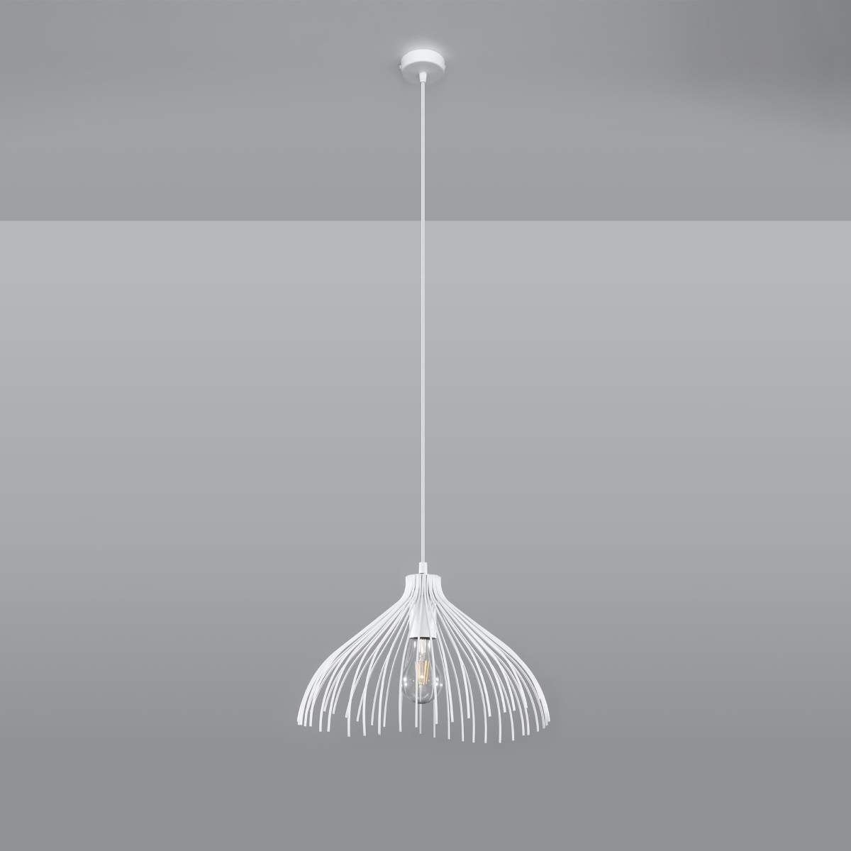 Lampa wisząca UMB biały SL.0664 - Sollux - obrazek 2