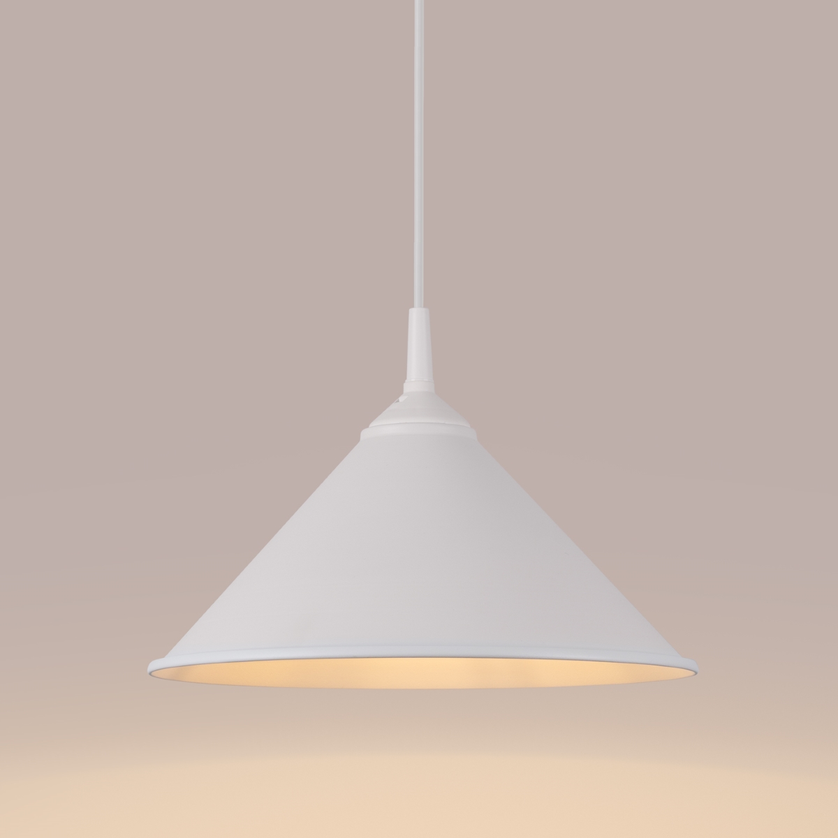 Lampa wisząca ZUMA biała SL.1325 - Sollux - obrazek 8