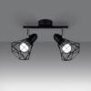 Plafon ARTEMIS 2 czarny SL.1106 - Sollux - obrazek 3